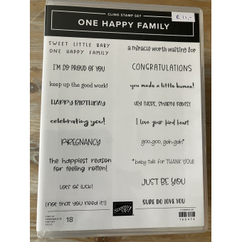 One Happy Family NIEUW