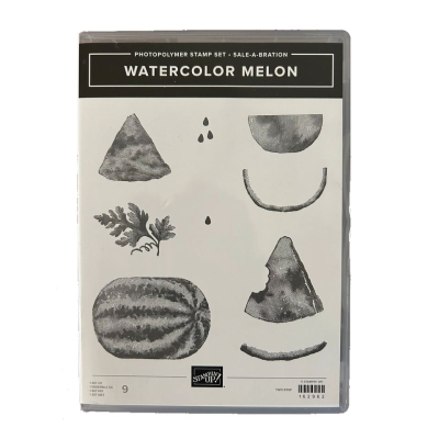 Watercolor Melon NIEUW