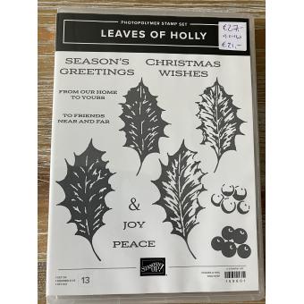 Leaves of Holly NIEUW