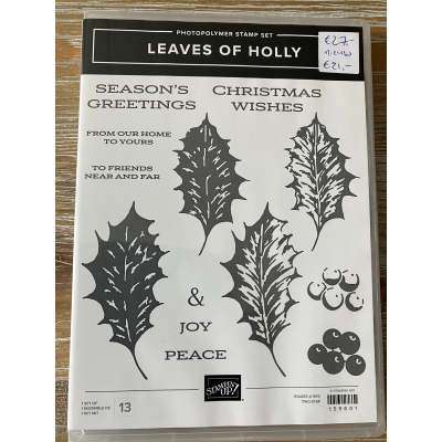 Leaves of Holly NIEUW