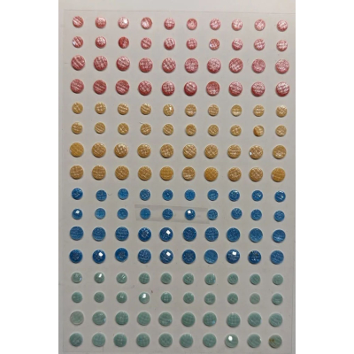 Fine Sparkle Adhesive Backed Gems