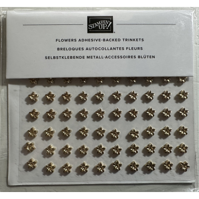 Flowers Adhesive-backed Trinkets
