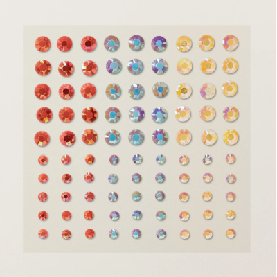 Iredescent Pastel Gems