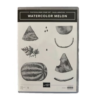 Watercolor Melon NIEUW